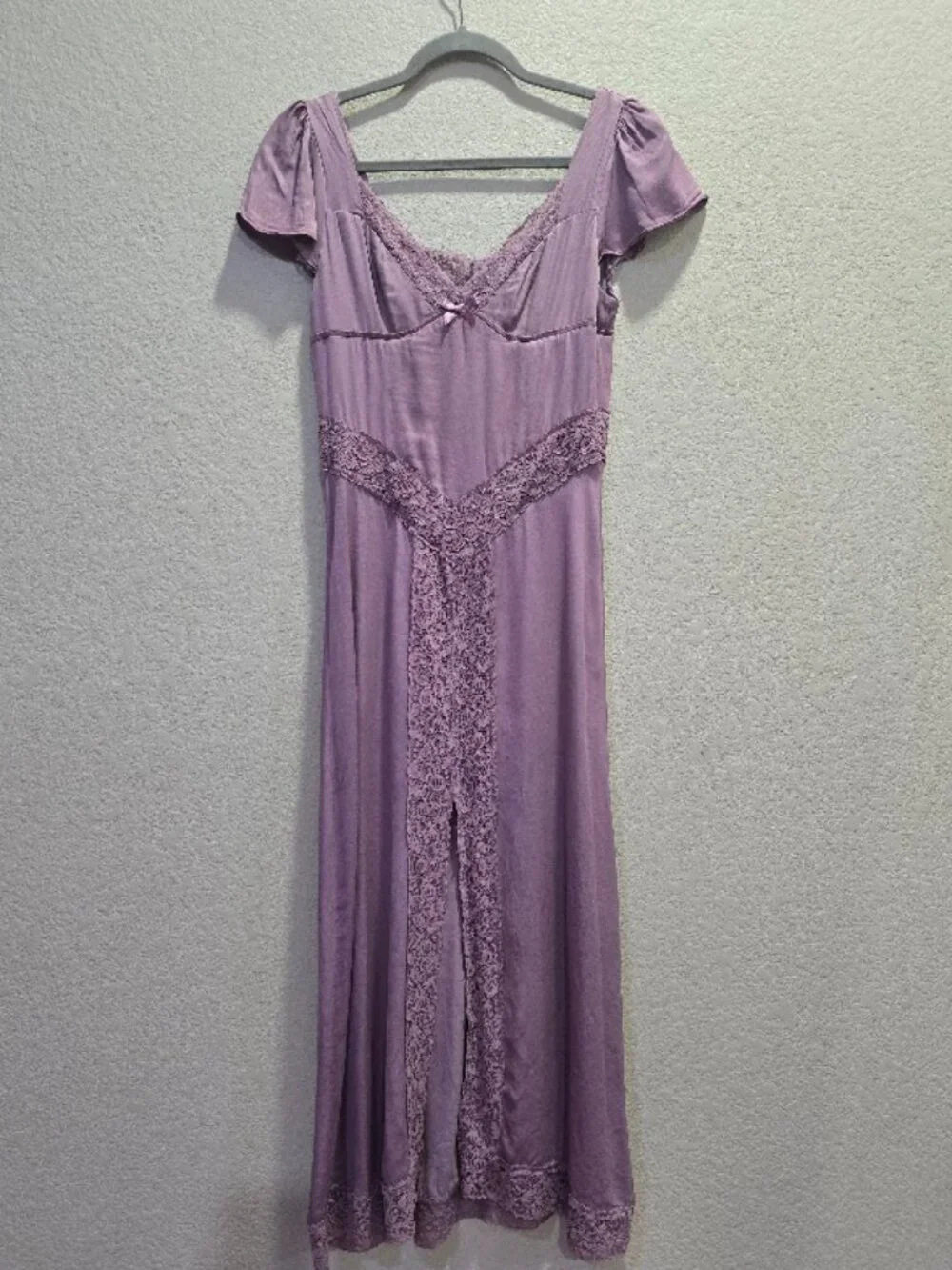NWOT Free People Pink Skies Midi Dress In Pink Size XS